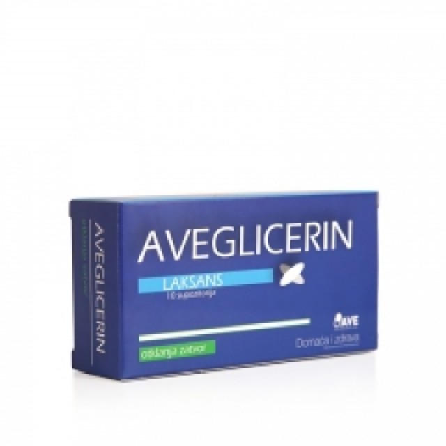 AVEGLICERIN supozitorije, 10kom AVEGLICERIN supozitorije, 10kom