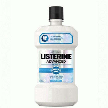LISTERINE ADVANCED WHITE rastvor za ispiranje usta, 250ml LISTERINE ADVANCED WHITE rastvor za ispiranje usta, 250ml
