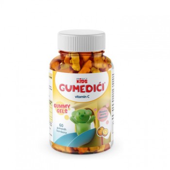 GUMEDIĆI sa vitaminom C gumene bombone, 60kom GUMEDIĆI sa vitaminom C gumene bombone, 60kom