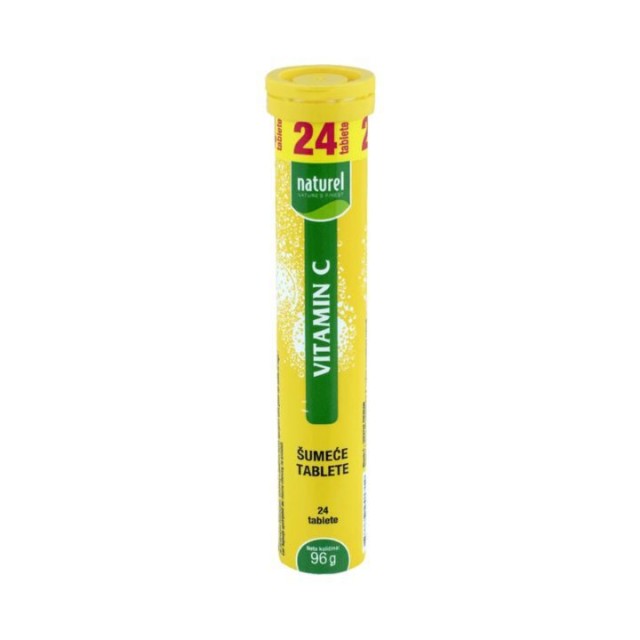 NATUREL vitamin C, 24 šumeće tablete