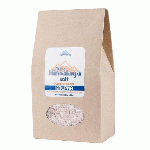 HARMONY PURE HIMALAYA krupna so, 500g HARMONY PURE HIMALAYA krupna so, 500g