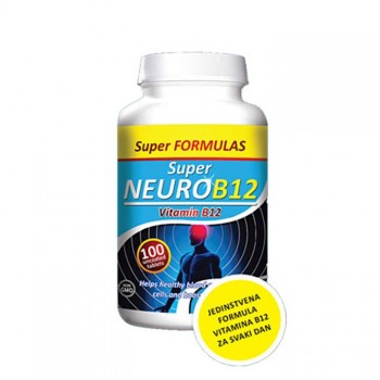 SUPER NEURO B12 tablete, 100kom SUPER NEURO B12 tablete, 100kom