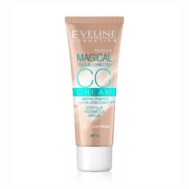 EVELINE CC SPF15 mat krema, 30ml