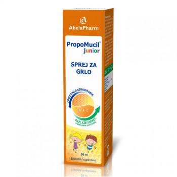 PROPOMUCIL JUNIOR sprej za grlo, 20ml PROPOMUCIL JUNIOR sprej za grlo, 20ml