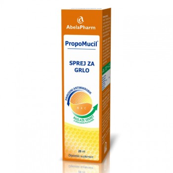 PROPOMUCIL sprej za grlo za odrasle, 20ml PROPOMUCIL sprej za grlo za odrasle, 20ml
