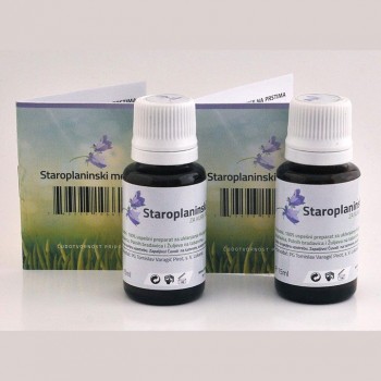 STAROPLANINSKI MELEM za kurije oci i bradavice, 15ml