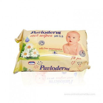 PAVLODERM vlažne maramice, 60kom