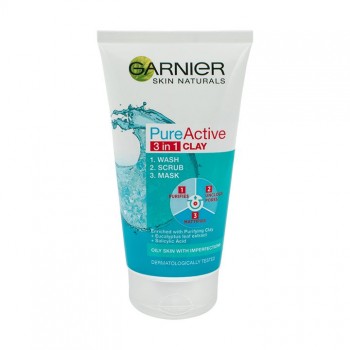GARNIER PURE ACTIVE 3u1 piling, 150ml GARNIER PURE ACTIVE 3u1 piling, 150ml