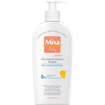 MIXA BABY gel za kupanje za kosu i telo, 250ml