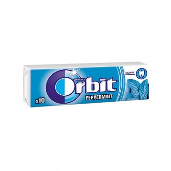 ORBIT PEPERMINT žvake, 10kom