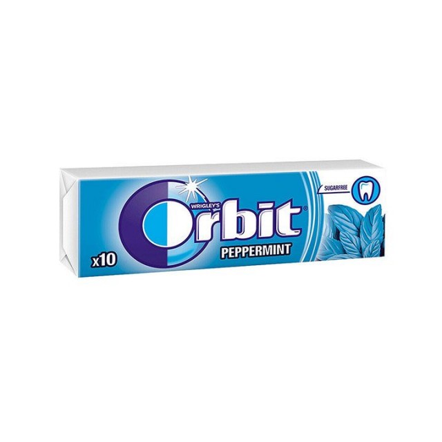 ORBIT PEPERMINT žvake, 10kom ORBIT PEPERMINT žvake, 10kom