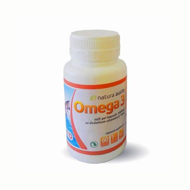 OMEGA 3 I VITAMIN E soft gel kapsule, 60kom OMEGA 3 I VITAMIN E soft gel kapsule, 60kom
