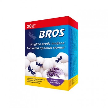 BROS PROTIV MOLJACA kuglice, 20kom