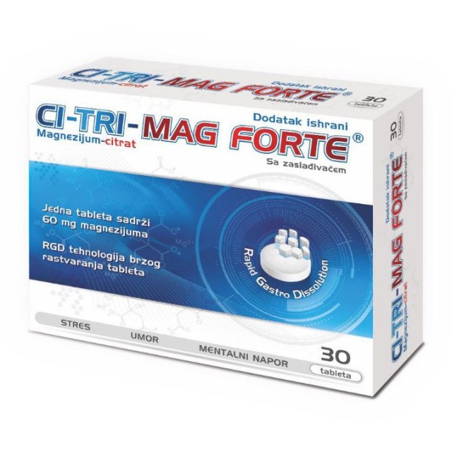 CI-TRI-MAG FORTE tablete, 30kom CI-TRI-MAG FORTE tablete, 30kom