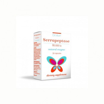 DR.VITON SERRAPEPTASE 80000 IU kapsule, 30kom DR.VITON SERRAPEPTASE 80000 IU kapsule, 30kom