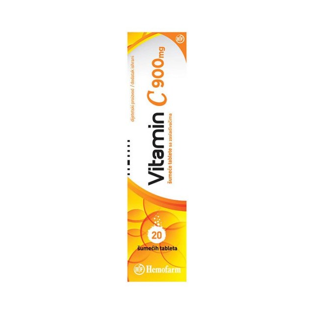 VITAMIN C 900mg šumeće tablete, 20kom VITAMIN C 900mg šumeće tablete, 20kom