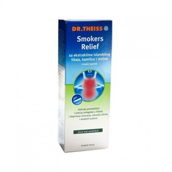 SMOKERS RELIEF sirup za pušače, 250ml