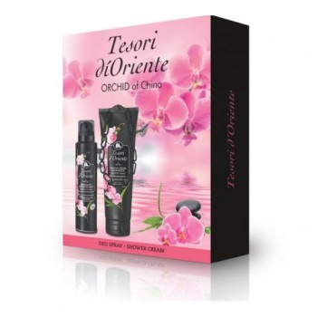 TESORI DI ORIENTE set (dezodorans, 150ml + gel za tuširanje, 250ml)