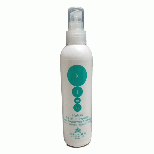 KALLOS KERATIN 14u1 sprej za kosu, 200ml KALLOS KERATIN 14u1 sprej za kosu, 200ml