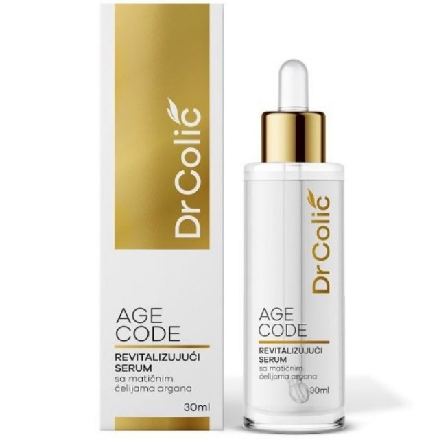 DR COLIĆ AGE CODE revitalizujući serum sa matičnim ćelijama argana, 30ml DR COLIĆ AGE CODE revitalizujući serum sa matičnim ćelijama argana, 30ml