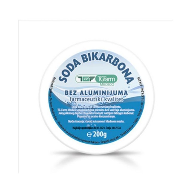 SODA BIKARBONA bez aluminjuma, 200g SODA BIKARBONA bez aluminjuma, 200g
