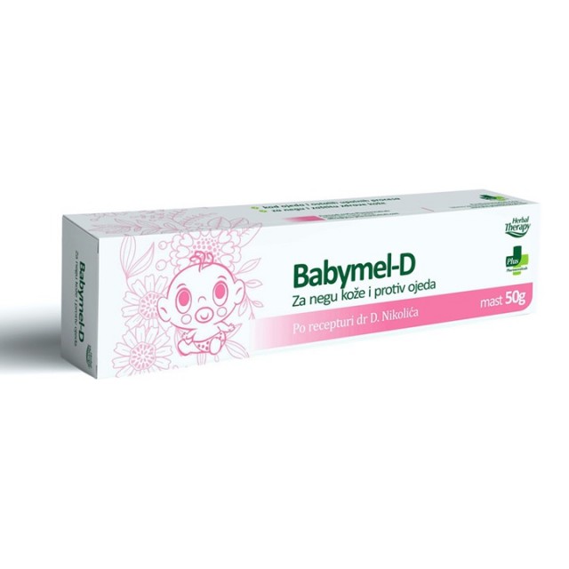 BABYMEL-D mast za negu kože i protiv ojeda, 50g BABYMEL-D mast za negu kože i protiv ojeda, 50g