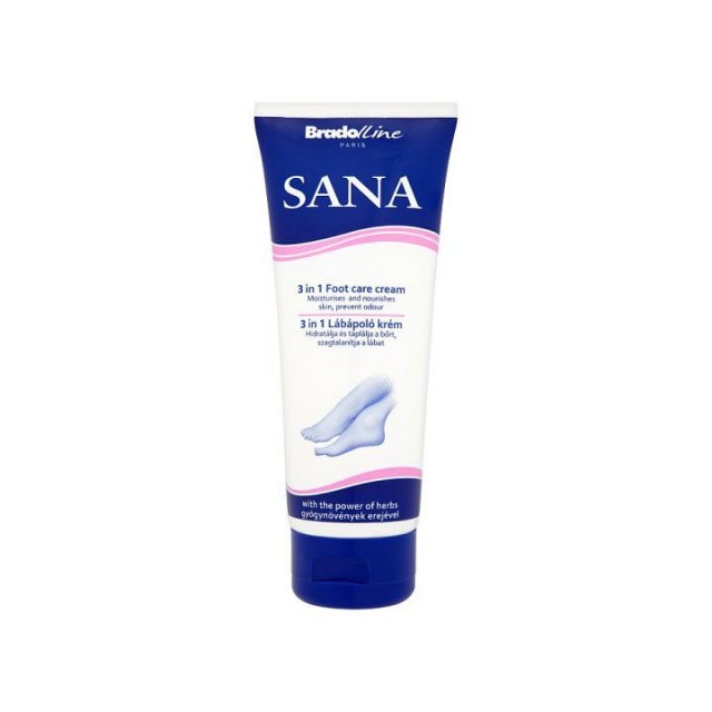 SANA krema za stopala 3 u 1, 100ml SANA krema za stopala 3 u 1, 100ml