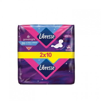 LIBRESSE GOODNIGHT ULTRA higijenski ulošci, 20kom LIBRESSE GOODNIGHT ULTRA higijenski ulošci, 20kom