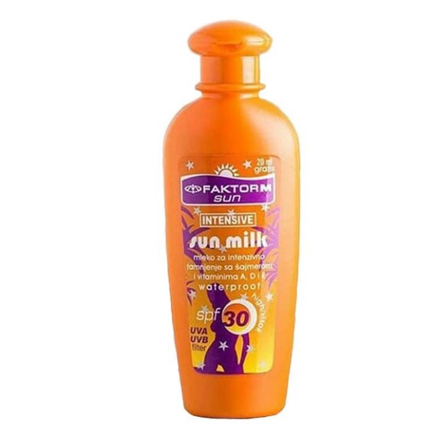FAKTOR M SUN SPF30 mleko za sunčanje, 200ml