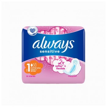 ALWAYS SENSITIVE ULTRA NORMAL PLUS ulošci, 10kom ALWAYS SENSITIVE ULTRA NORMAL PLUS ulošci, 10kom