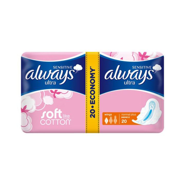 ALWAYS SENSITIVE ULTRA NORMAL PLUS ulošci, 20kom - 2920 | online apoteka