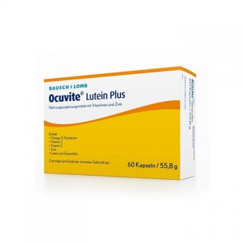 OCUVITE LUTEIN PLUS kapsule, 60kom OCUVITE LUTEIN PLUS kapsule, 60kom