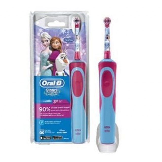 ORAL B STAGES D12 elektricna cetkica za zube zadecu FROZEN ORAL B STAGES D12 elektricna cetkica za zube zadecu FROZEN
