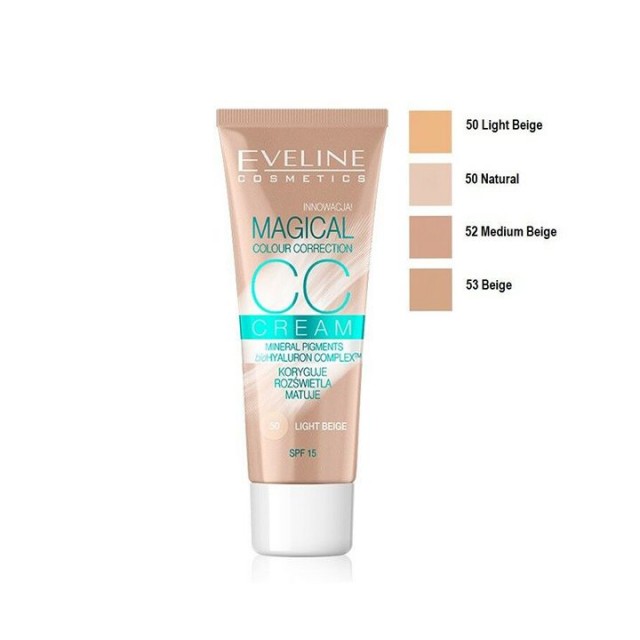 EVELINE CC SPF15 krema, 30ml EVELINE CC SPF15 krema, 30ml