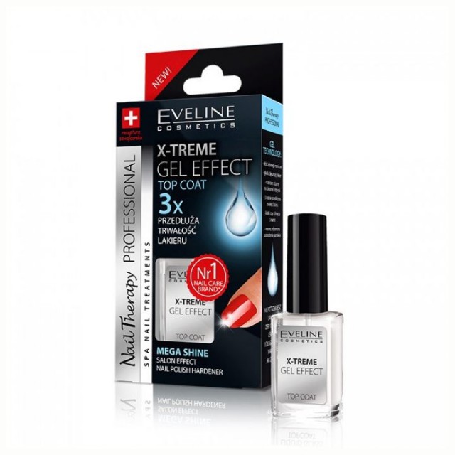 EVELINE X-TREME GEL EFFECT lak za nokte EVELINE X-TREME GEL EFFECT lak za nokte