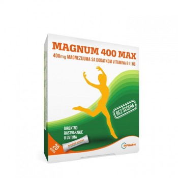 MAGNUM 400 MAX kesice, 20kom