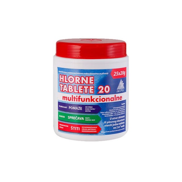 HLORNE multifunkcionalne tablete 20g, 25kom
