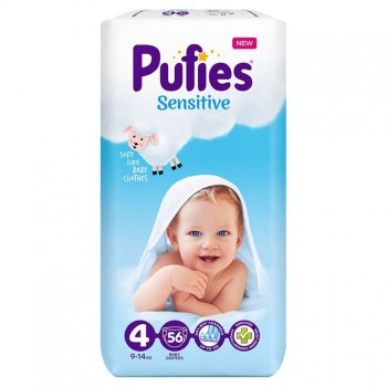 PUFIES SENSITIVE 4 pelene, 1kom PUFIES SENSITIVE 4 pelene, 1kom