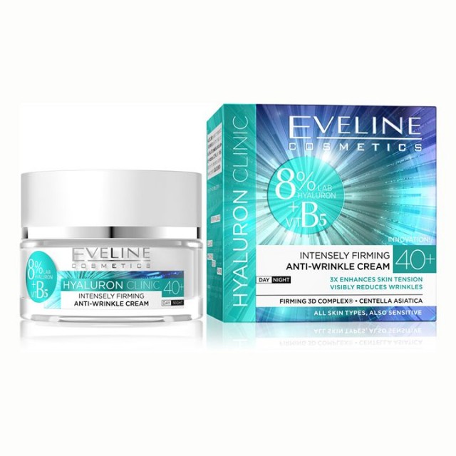 EVELINE HYALURON CLINIC 40+ krema, 50ml