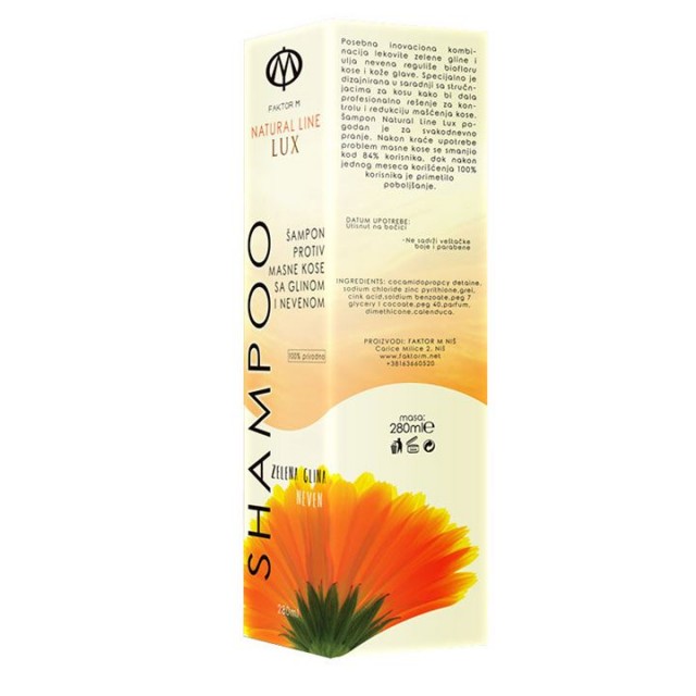 NATURAL LINE LUX šampon za masnu kosu, 280ml