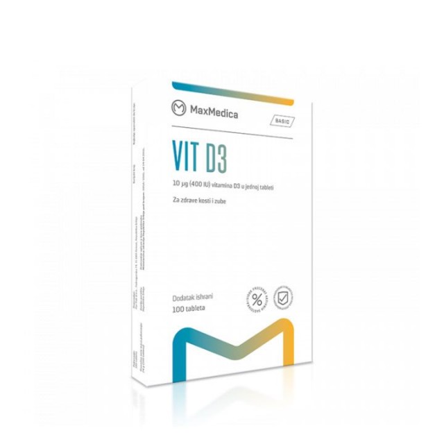 MAXMEDICA VIT D3  tablete, 100kom