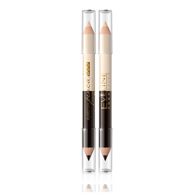 EVELINE DUO EYEBROW olovka + hajlajter za obrve