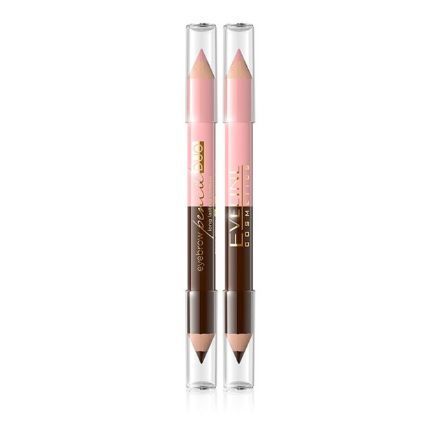 EVELINE DUO EYEBROW olovka + hajlajter za obrve