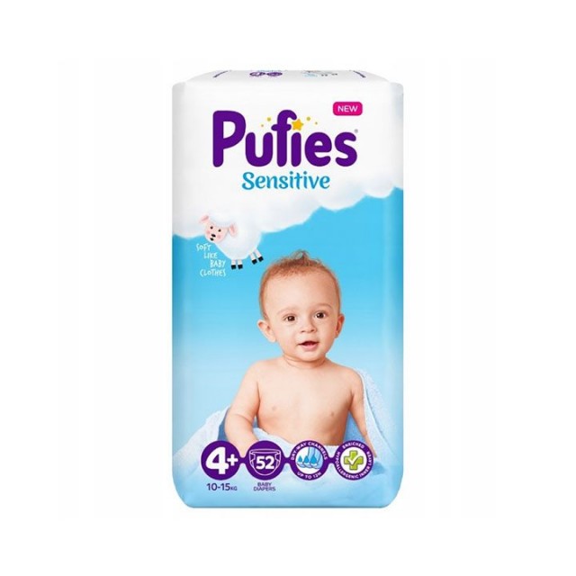 PUFIES SENSITIVE 4+ pelene, 1kom PUFIES SENSITIVE 4+ pelene, 1kom