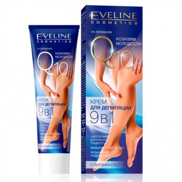 EVELINE KREMA ZA DEPILACIJU 9U1 za osetljivu kožu125ml