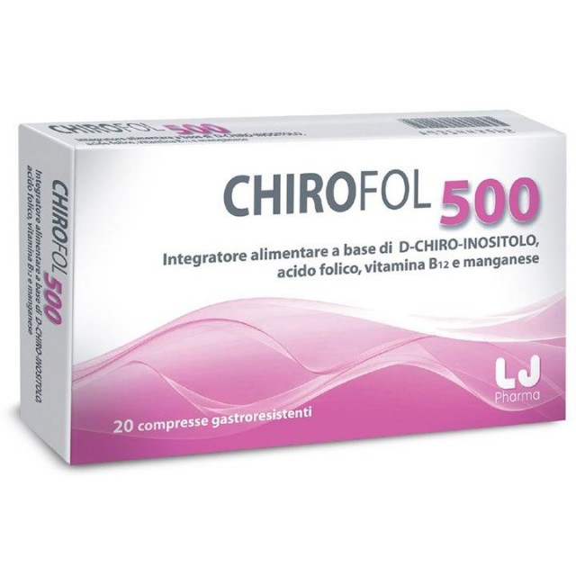 CHIROFOL 500mg tablete, 20kom