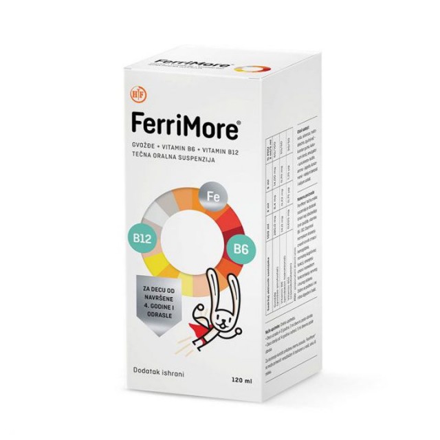 FERRIMORE sirup, 120ml FERRIMORE sirup, 120ml