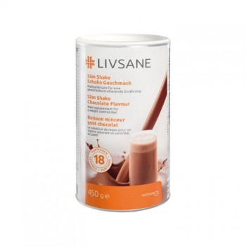 LIVSANE SLIM SHAKE čokolada, 450g LIVSANE SLIM SHAKE čokolada, 450g