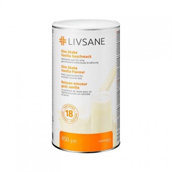 LIVSANE SLIM SHAKE vanila, 450g LIVSANE SLIM SHAKE vanila, 450g