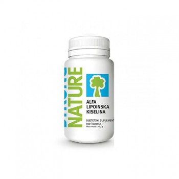 STRONG NATURE ALFALIPOINSKA KISELINA 200mg kapsule, 100kom STRONG NATURE ALFALIPOINSKA KISELINA 200mg kapsule, 100kom
